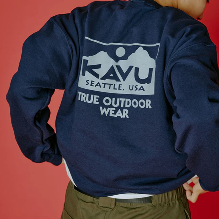 カブー（KAVU）（メンズ）トゥルーロゴスウェット 19823037 トレーナー