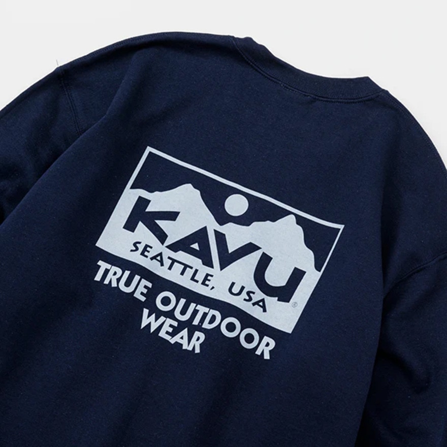 カブー（KAVU）（メンズ）トゥルーロゴスウェット 19823037 トレーナー