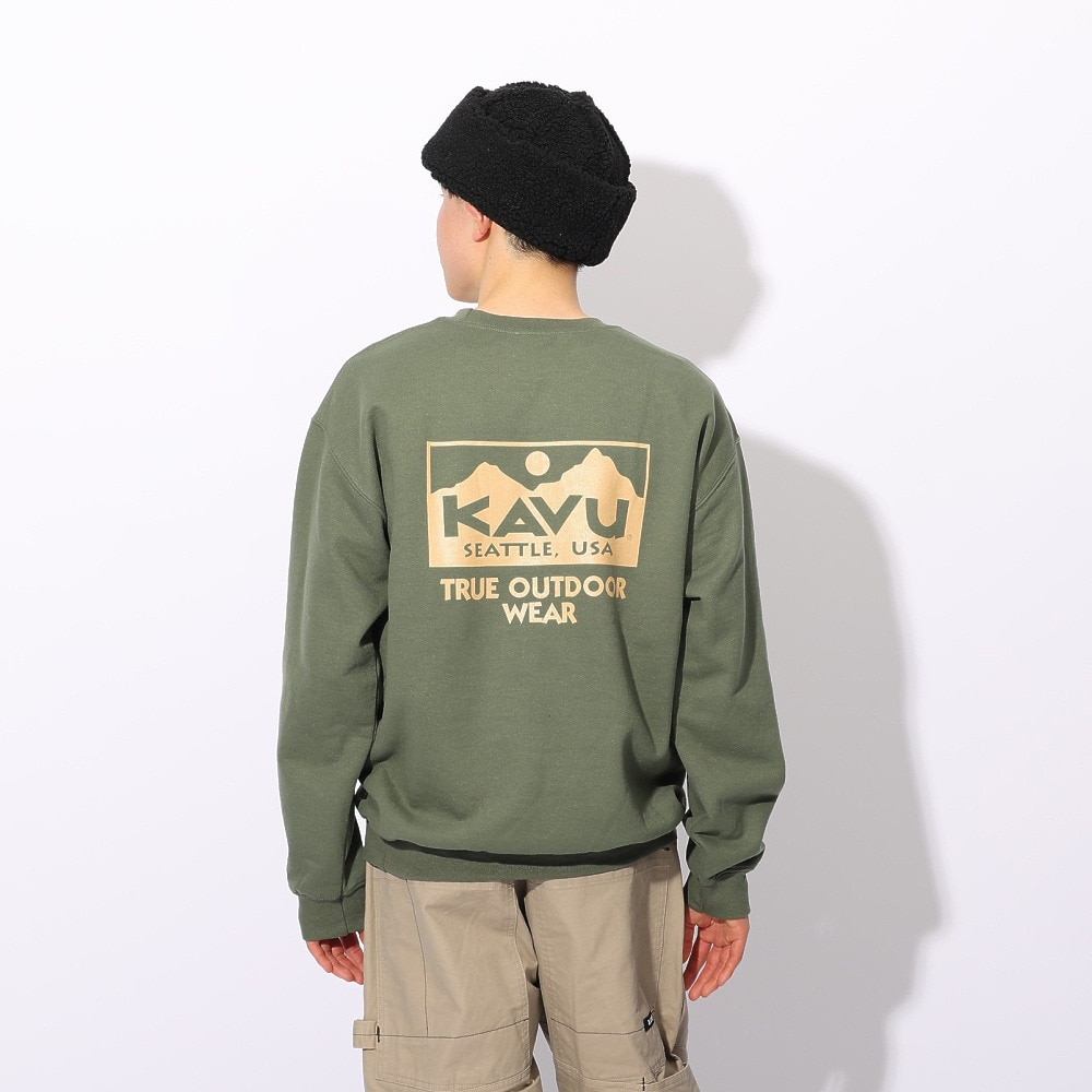 カブー（KAVU）（メンズ）トゥルーロゴスウェット 19823037 トレーナー