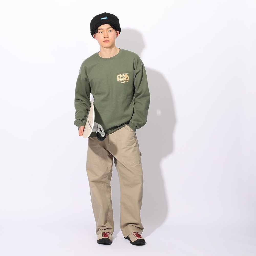 カブー（KAVU）（メンズ）トゥルーロゴスウェット 19823037 トレーナー