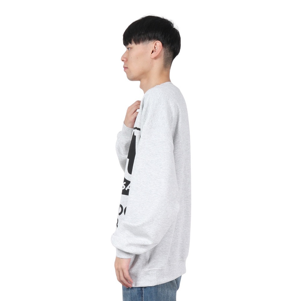 カブー（KAVU）（メンズ）スウェット トレーナー ビックロゴスウェット 19823038023009 グレー LLサイズ