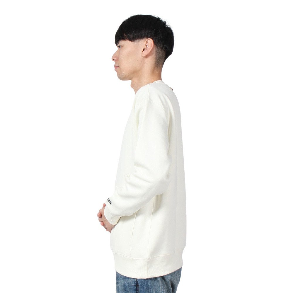 BonFire（BonFire）（メンズ）AW YOU WISH クルーネック スウェットシャツ 50BNF4FCD2366 OWHT