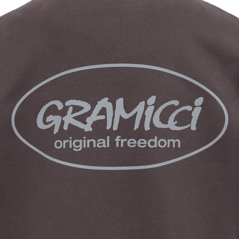 グラミチ（Gramicci）（メンズ）OR FREEDOM スウェット G5FU-J093-DEEP BROWN