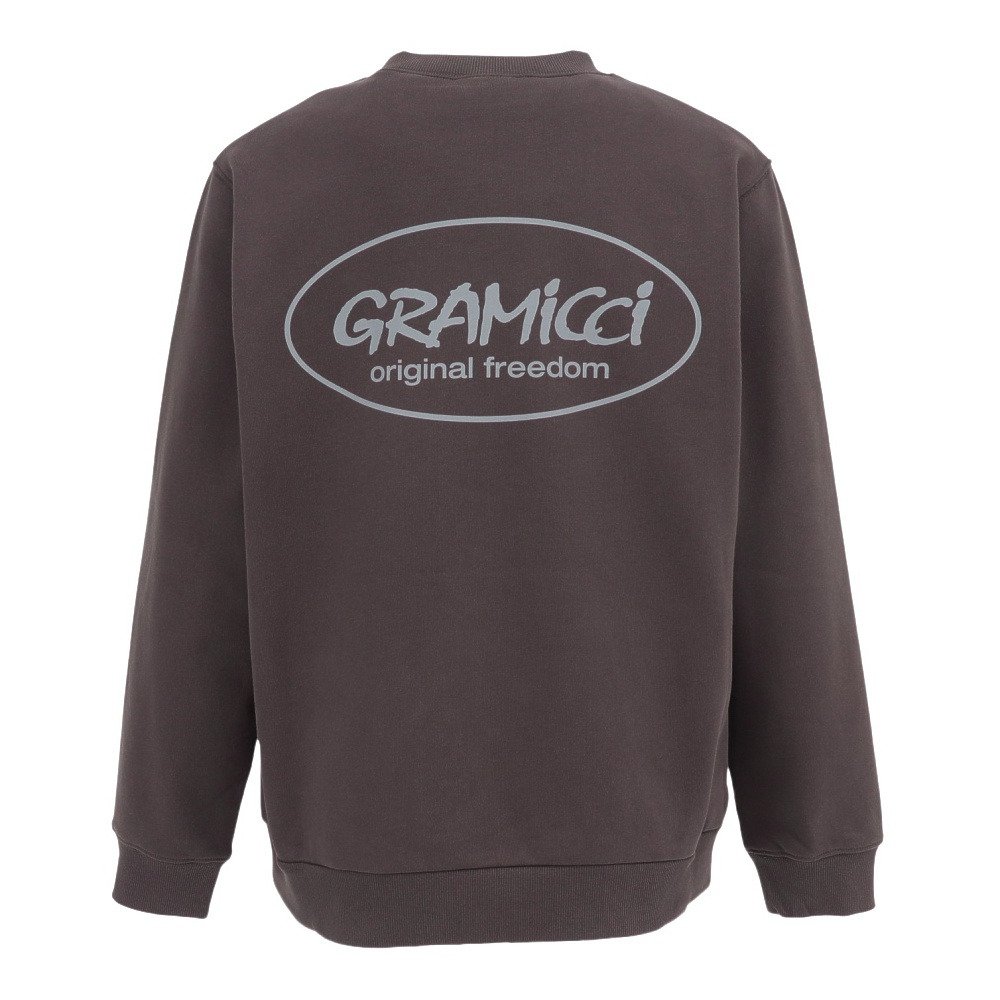 グラミチ（Gramicci）（メンズ）OR FREEDOM スウェット G5FU-J093-DEEP BROWN