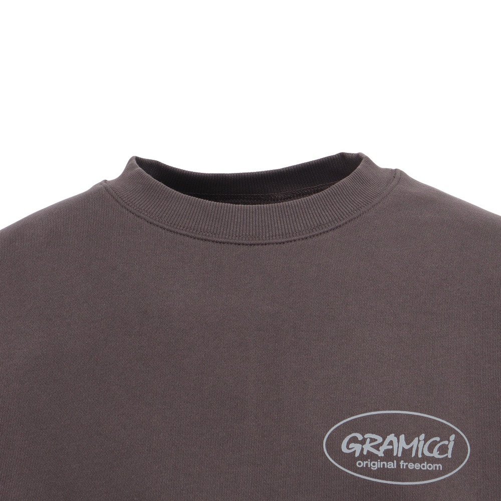 グラミチ（Gramicci）（メンズ）OR FREEDOM スウェット G5FU-J093-DEEP BROWN