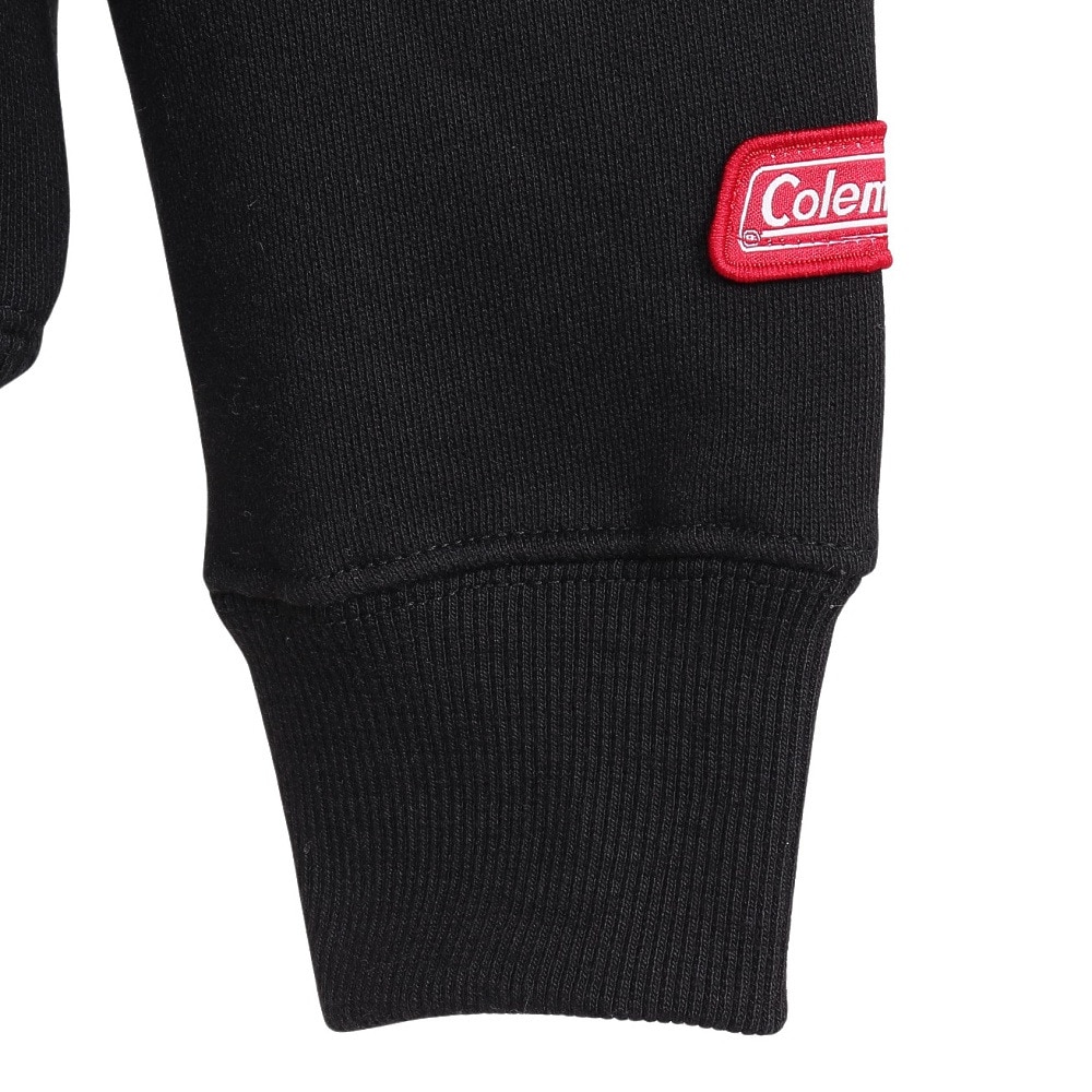 コールマン（Coleman）（メンズ）ワンポイントクルーネックトレーナー X6560A BLK