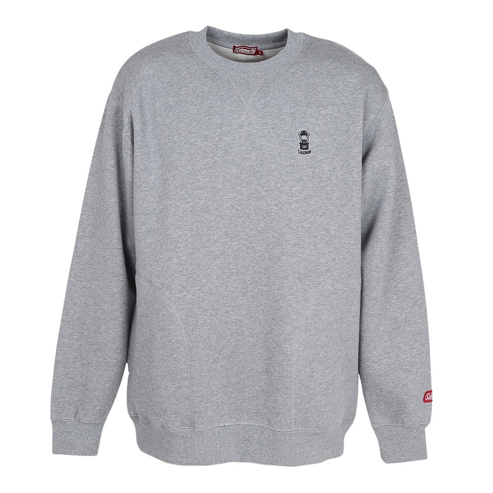 コールマン（Coleman）（メンズ）ワンポイントクルーネックトレーナー X6560A GRY