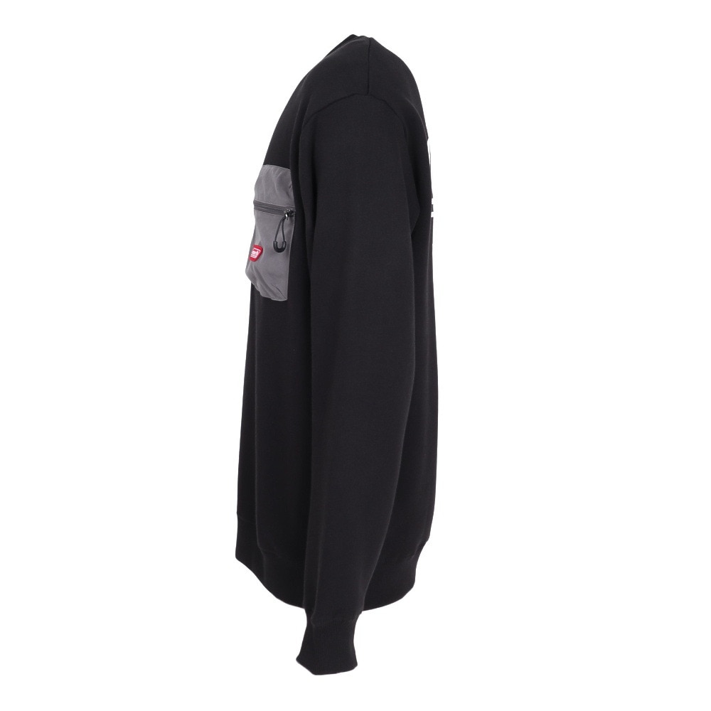 コールマン（Coleman）（メンズ）布帛ポケットトレーナー X6561A BLK