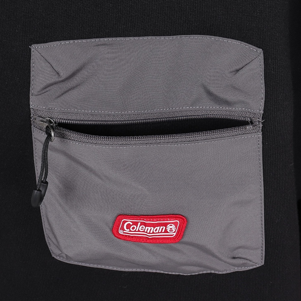 コールマン（Coleman）（メンズ）布帛ポケットトレーナー X6561A BLK