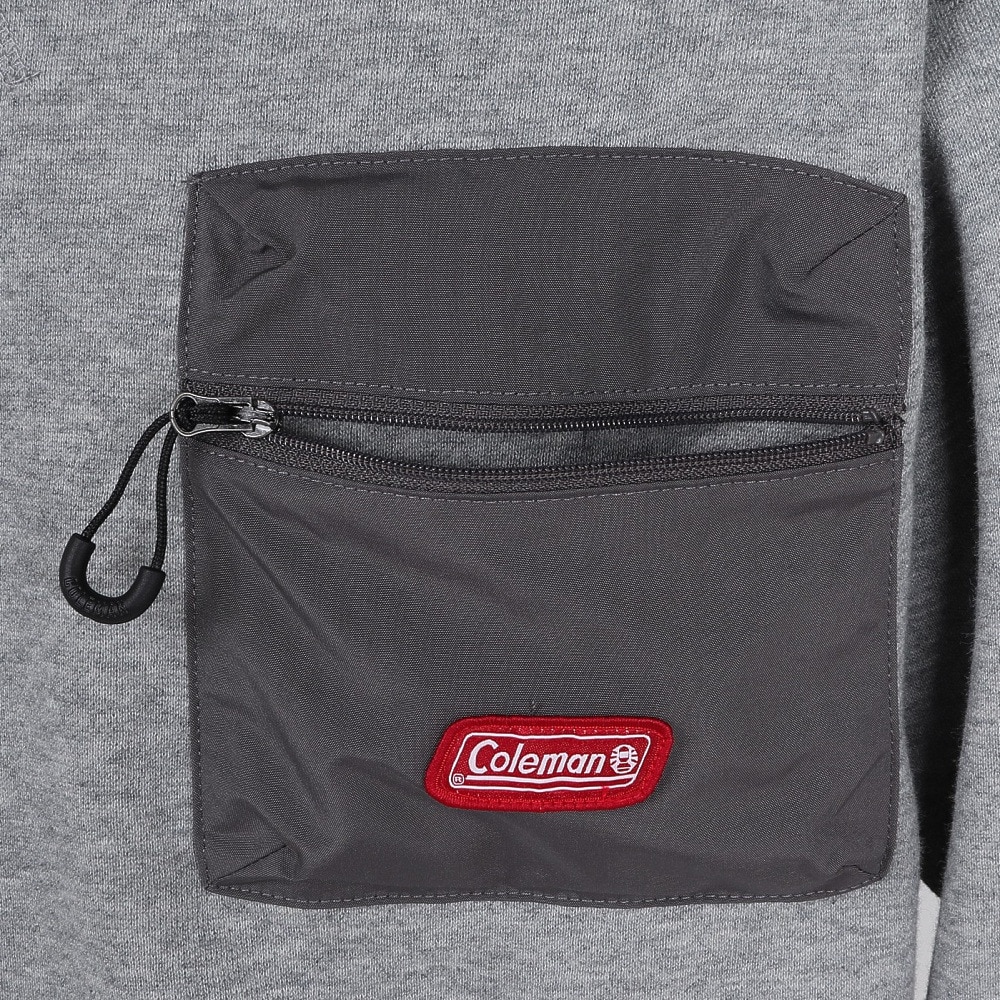 コールマン（Coleman）（メンズ）布帛ポケットトレーナー X6561A GRY