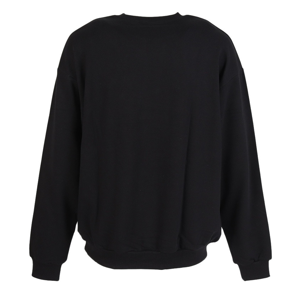 ポーラー（POLER）（メンズ）トレーナー FURRY HEART クルーネック 253MCV0043-BLK