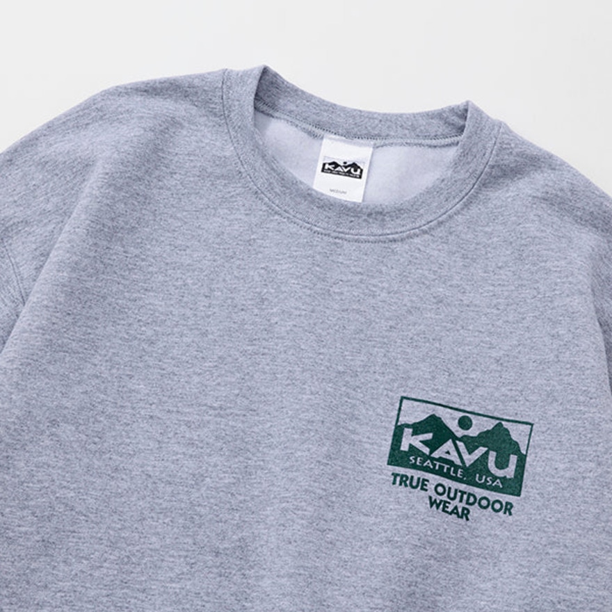 カブー（KAVU）（メンズ）トゥルーロゴ スウェット 19822333