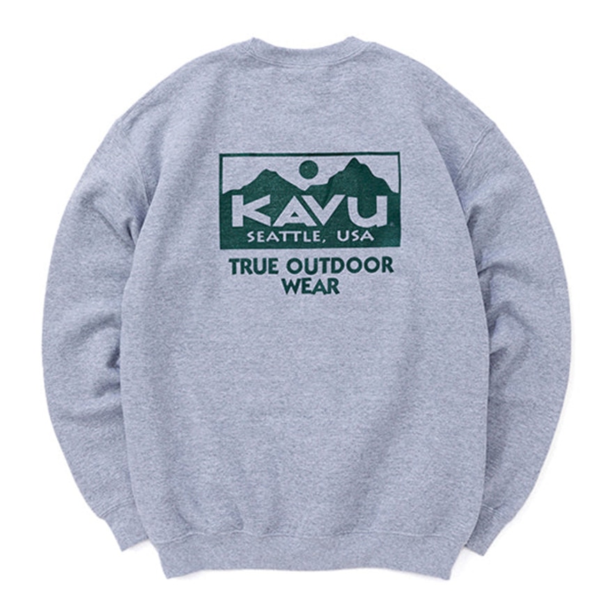カブー（KAVU）（メンズ）トゥルーロゴ スウェット 19822333