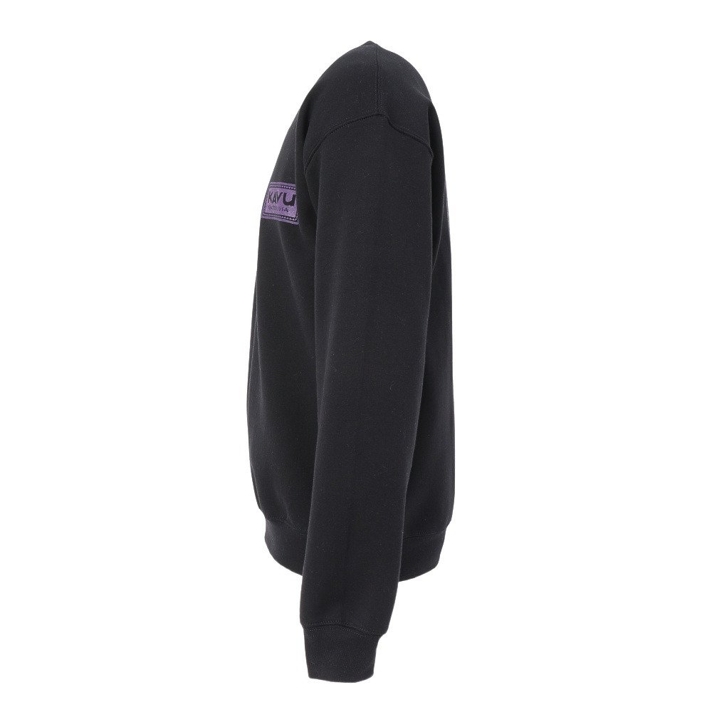 カブー（KAVU）（メンズ）スタンプスウェット トレーナー 19822335 ブラック