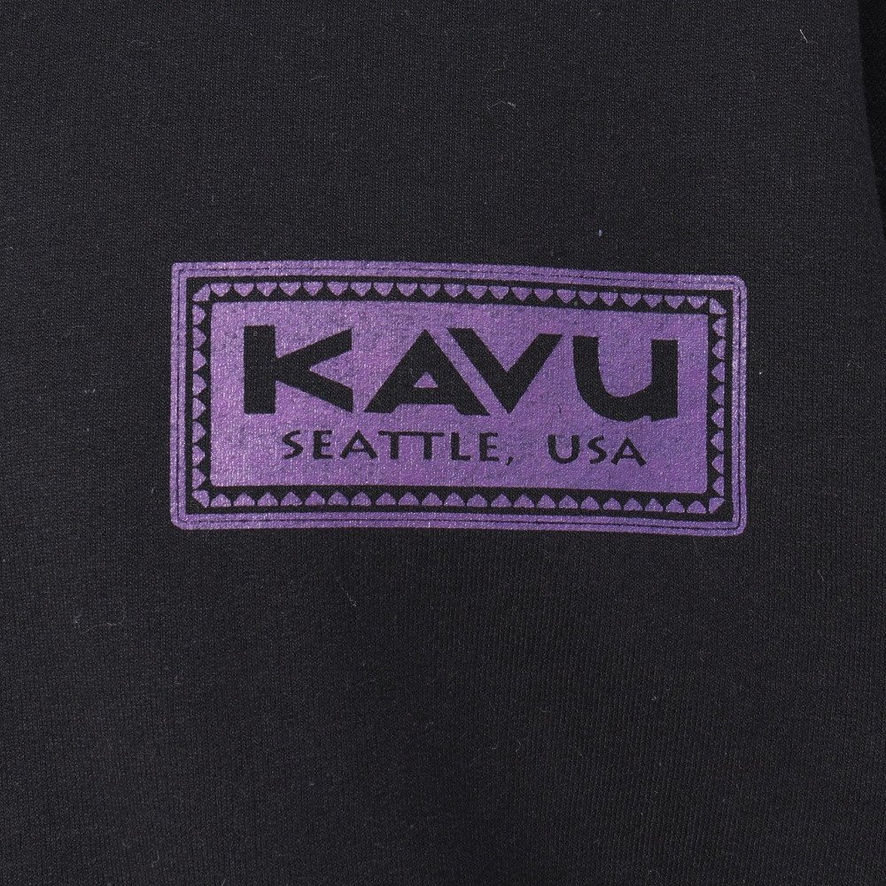 カブー（KAVU）（メンズ）スタンプスウェット トレーナー 19822335 ブラック