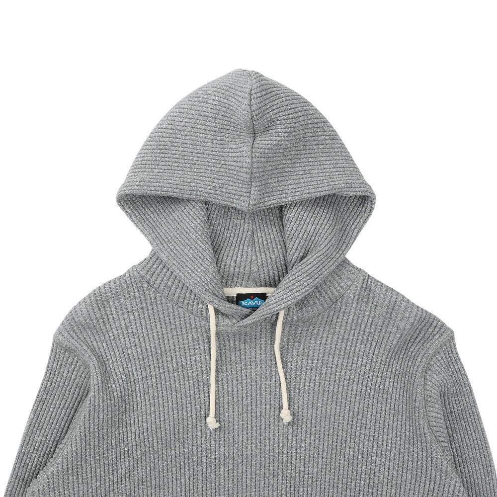 KAVU（KAVU）（メンズ）ニットパーカー マービンズパーカ 19820718 GRY グレー プルオーバー 厚地