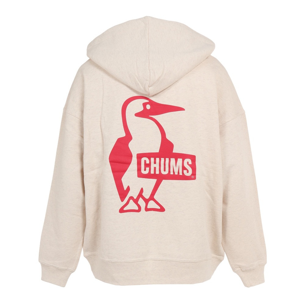 CHUMS チャムス ビッグロゴ プルオーバーパーカー ネイビー Lサイズ