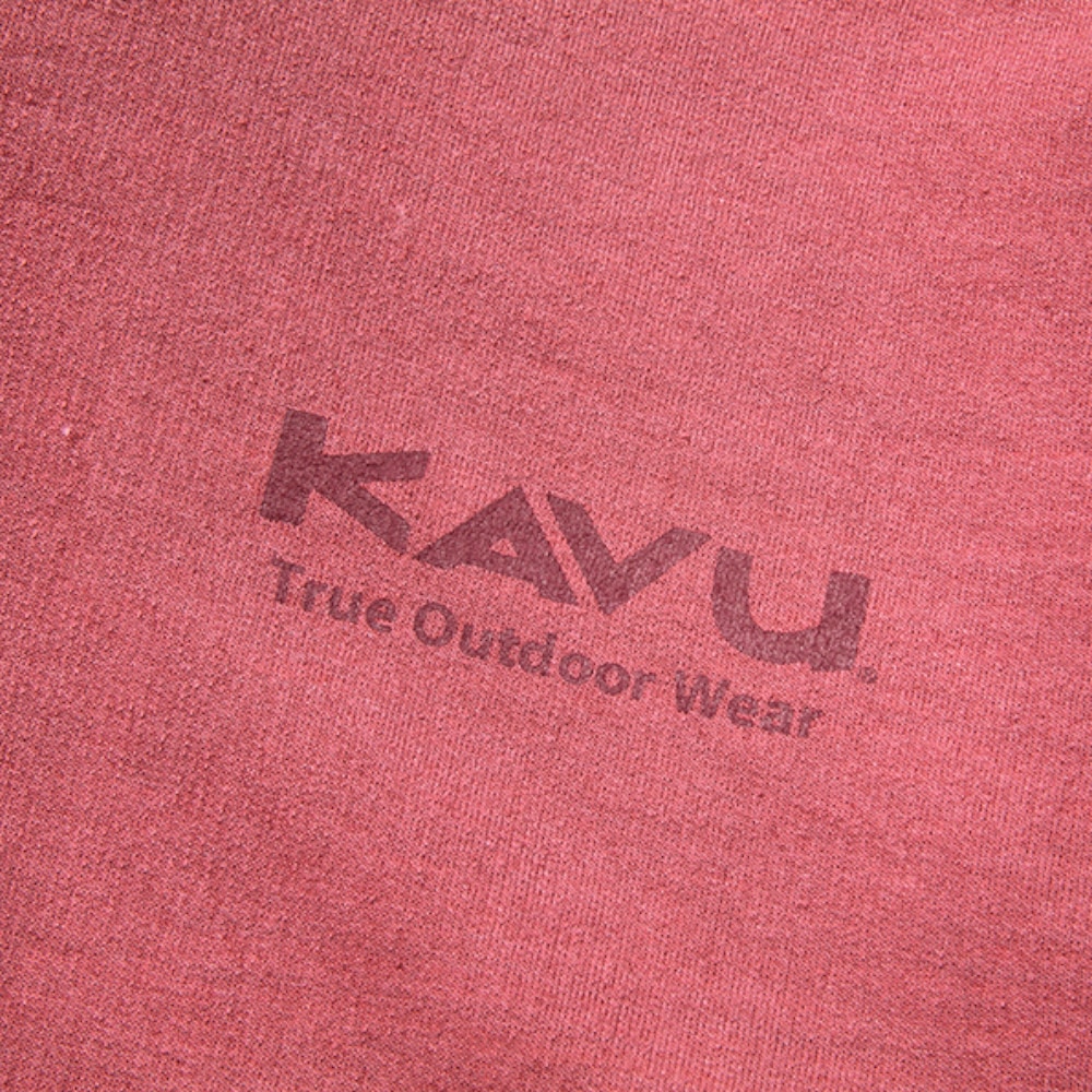 カブー（KAVU）（メンズ）アウトドア トレッキング スウェット フーディ ワシントンマップ パーカ 19821720 RED