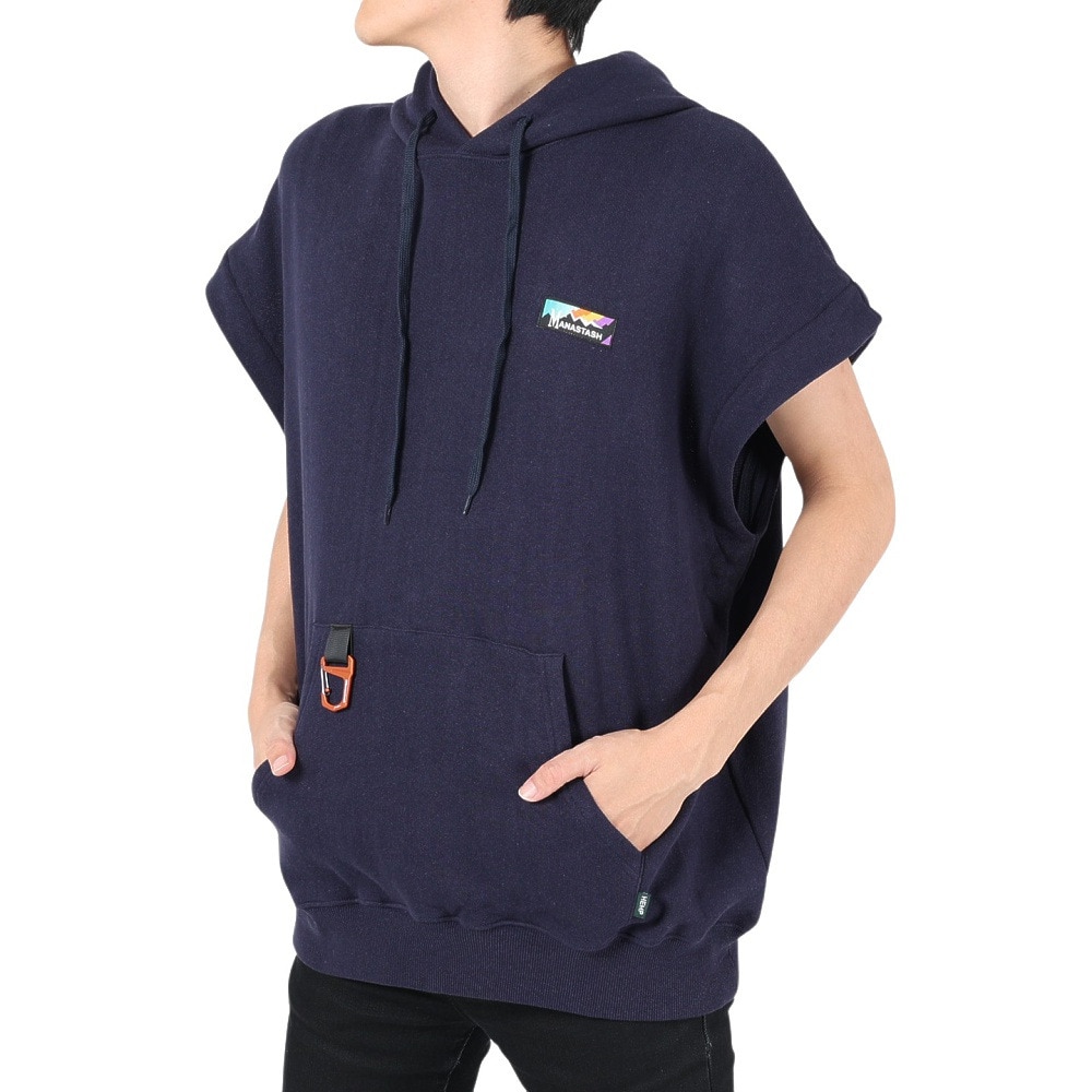 マナスタッシュ（MANASTASH）（メンズ）CASCADE フーディ 23 792-3131002 NVY