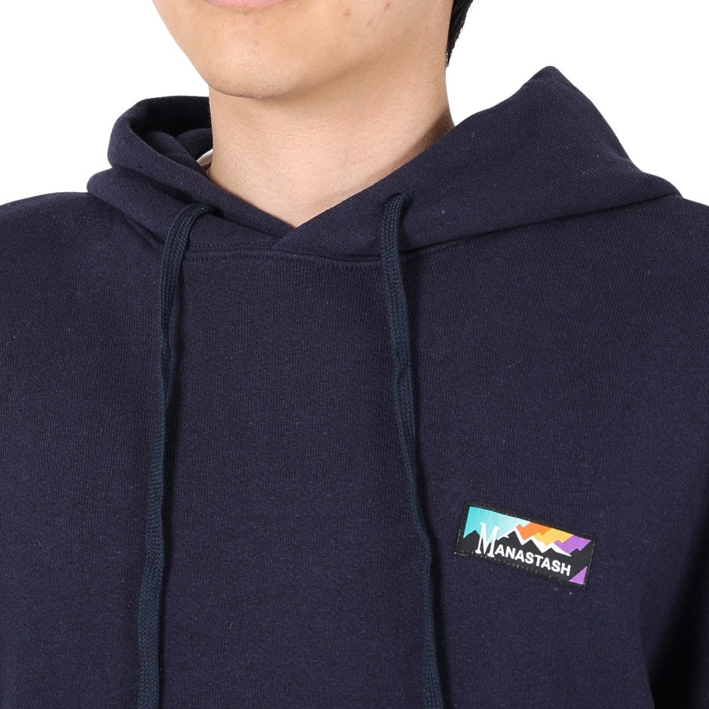 マナスタッシュ（MANASTASH）（メンズ）CASCADE フーディ 23 792-3131002 NVY