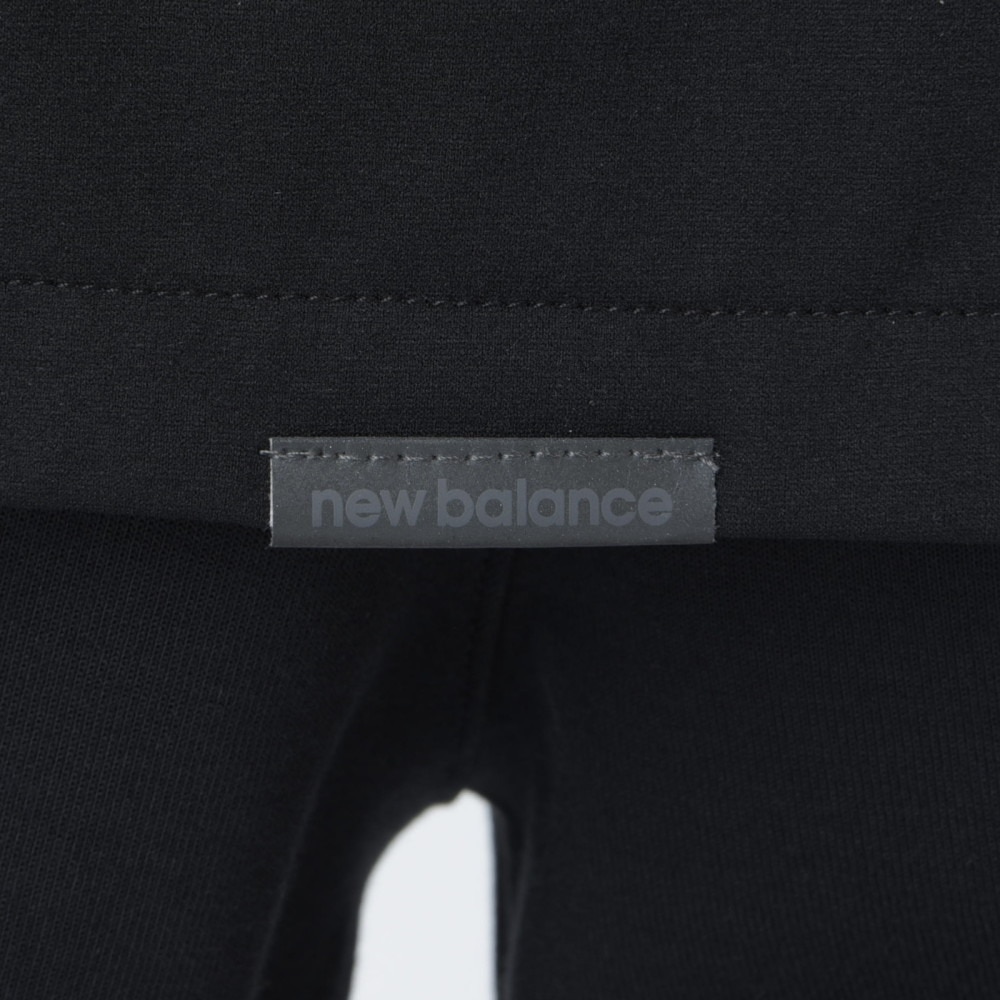 ニューバランス（new balance）（メンズ）パーカー MT1996 フルジップ フーディ AMJ45012 BK ブラック 吸汗速乾 4wayストレッチ UPF40+