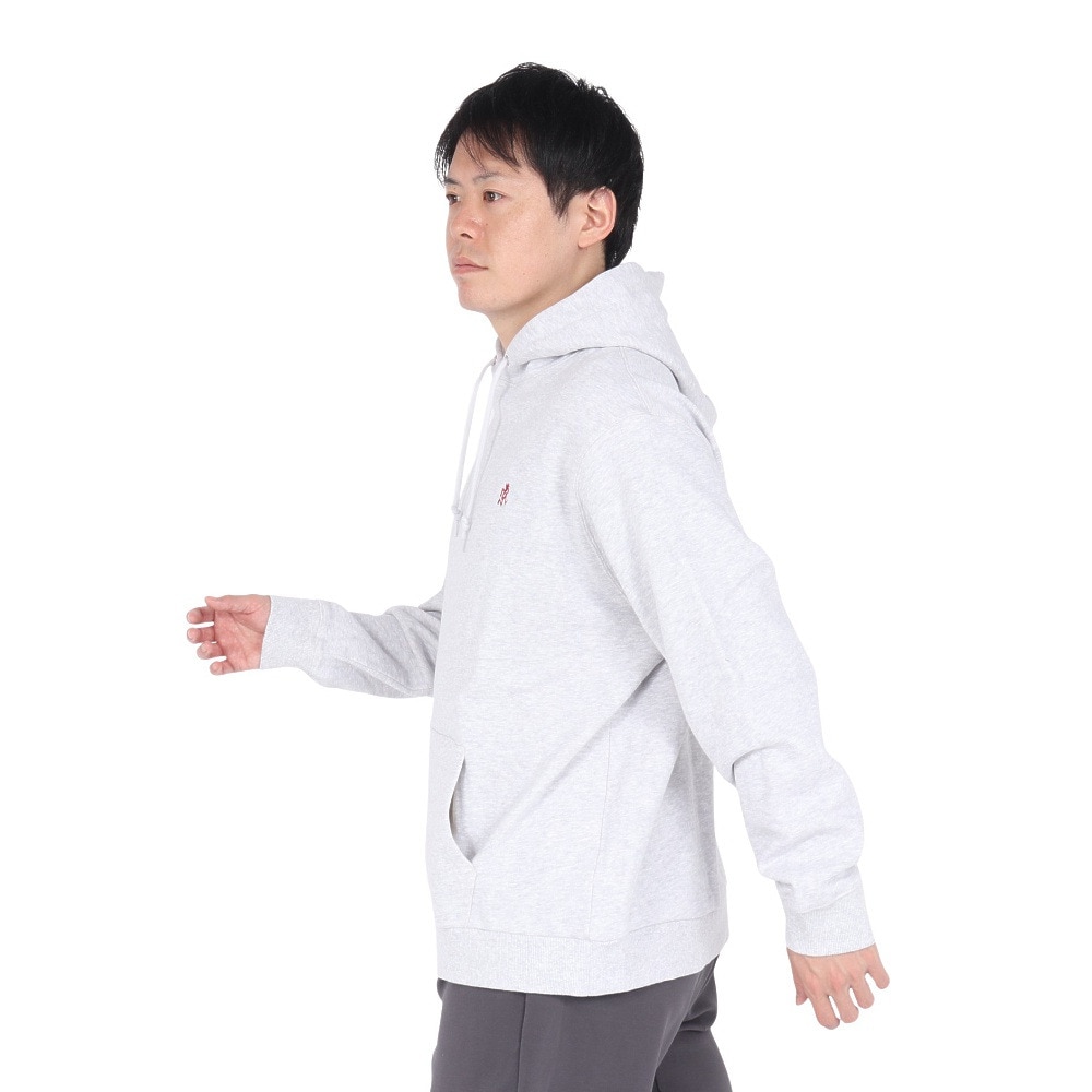 グラミチ（Gramicci）（メンズ、レディース）ワンポイント フーディー スウェットシャツ G303-FT-GREY HEATHER パーカー