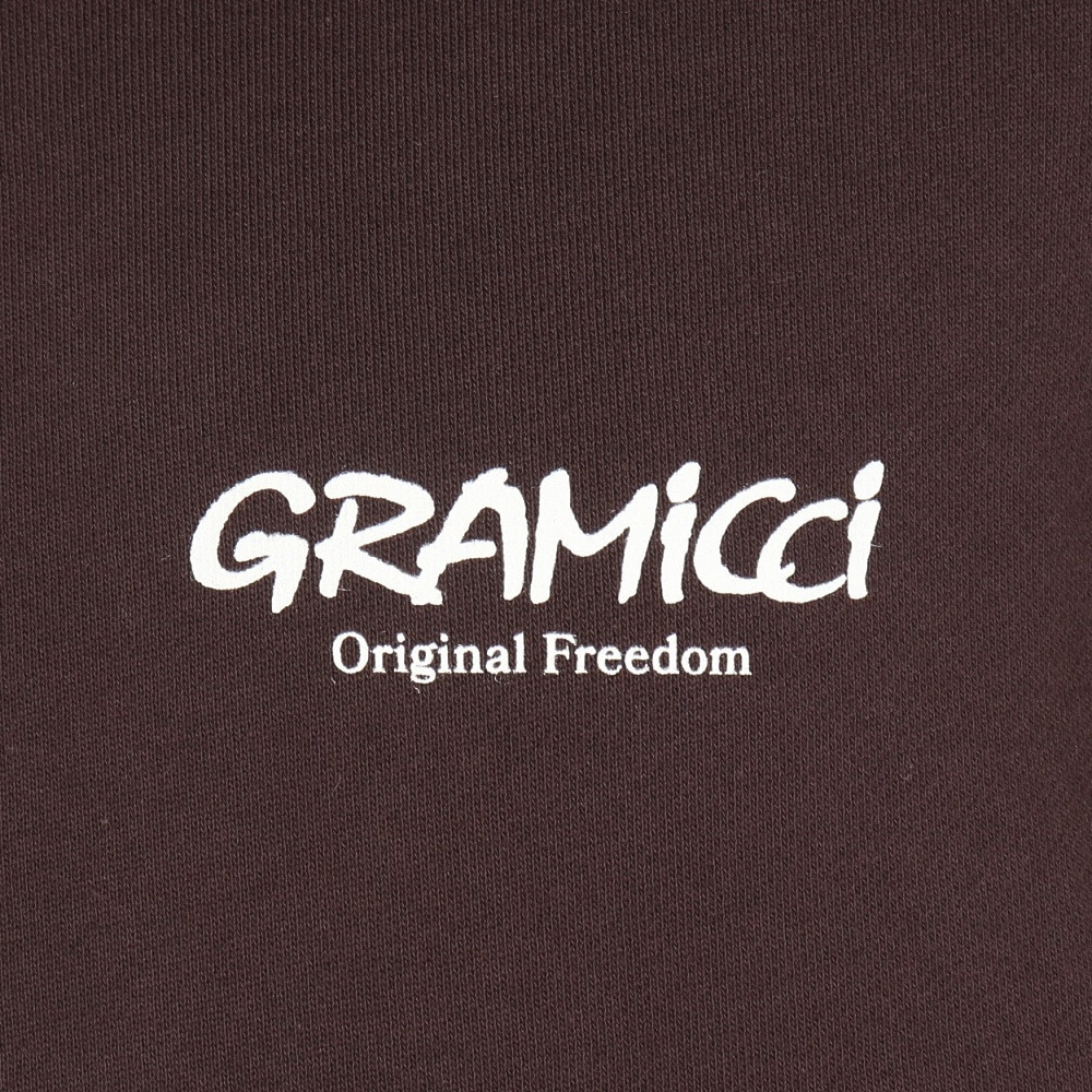 グラミチ（Gramicci）（メンズ、レディース）オリジナル フリーダム フーディー スウェットシャツ G4FU-J113-DARK BROWN パーカー