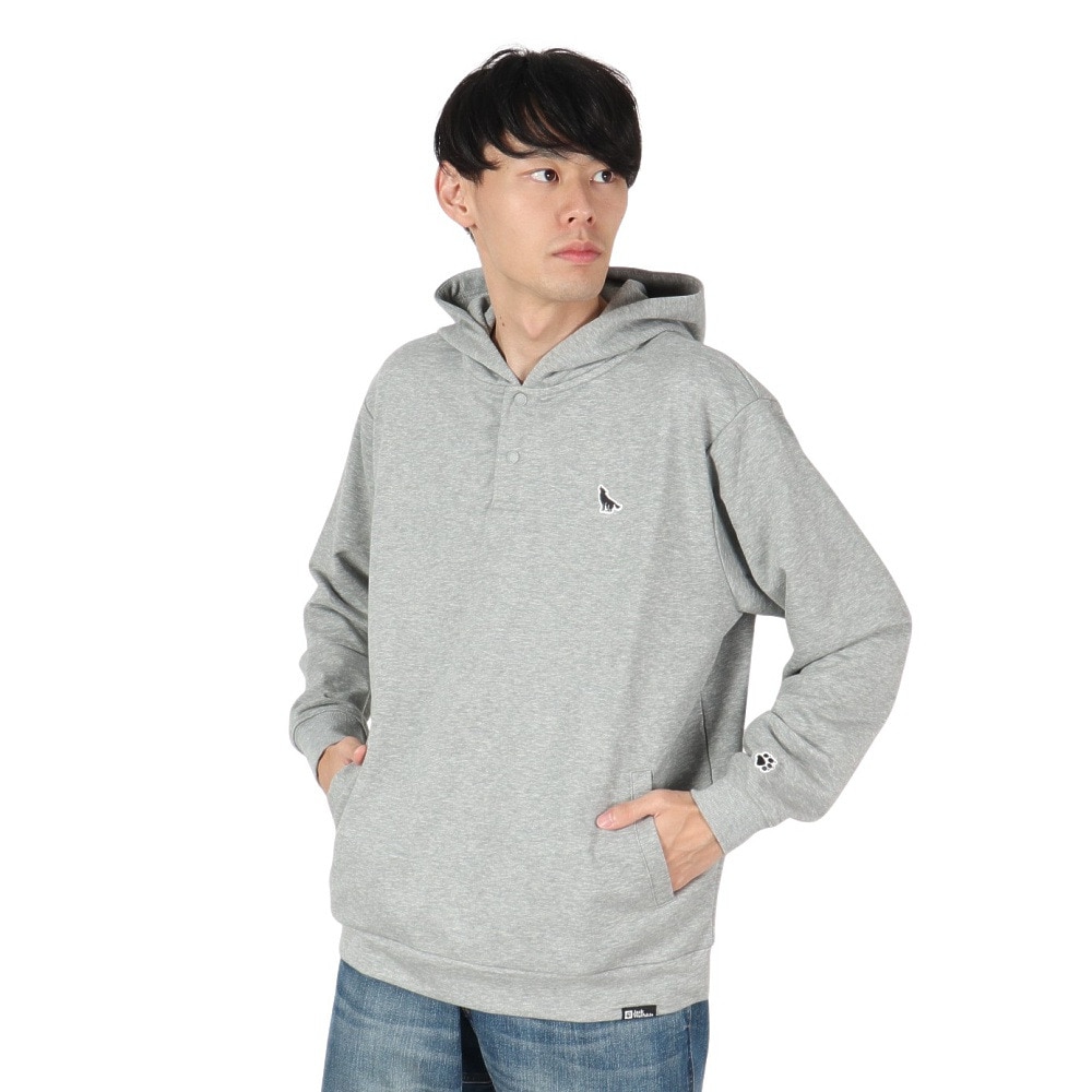 ジャックウルフスキン（JackWolfskin）（メンズ、レディース）ハウリングウルフ フーディー A63195-6203