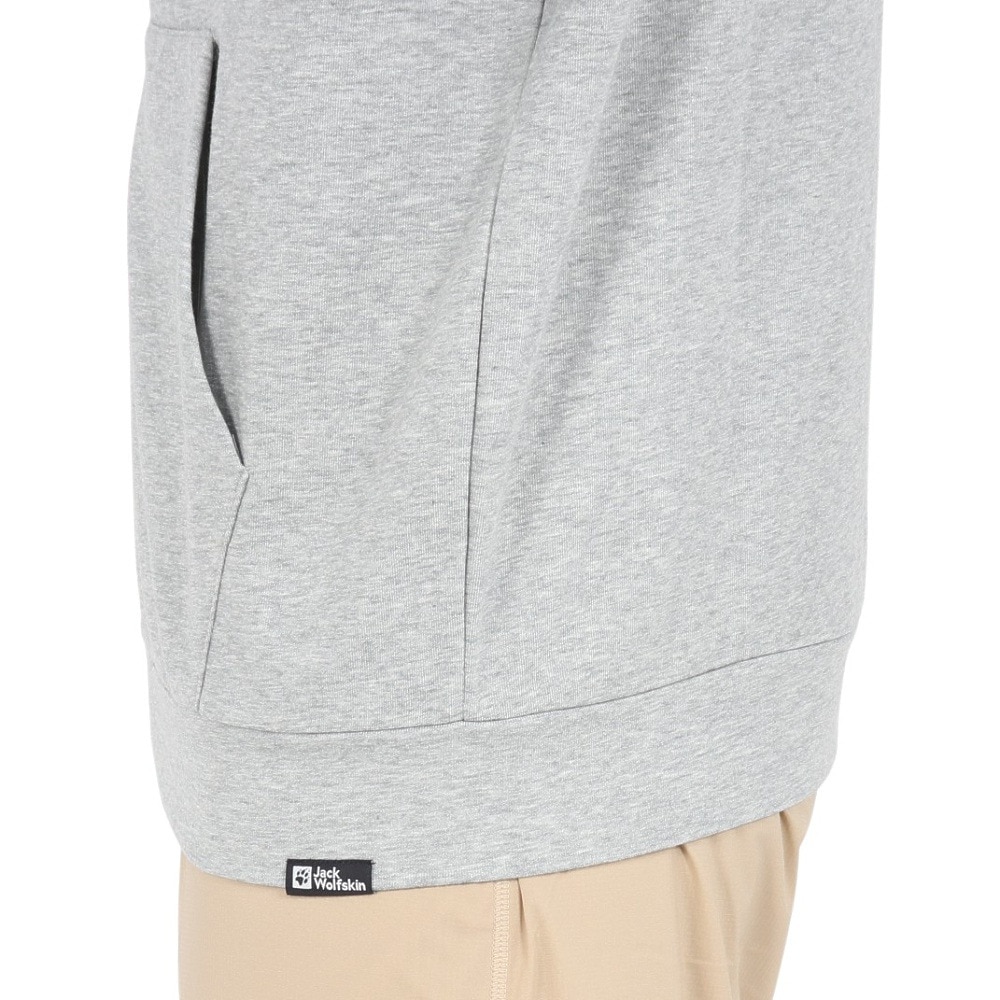 ジャックウルフスキン（JackWolfskin）（メンズ、レディース）ハウリングウルフ ジップパーカー A63211-6203