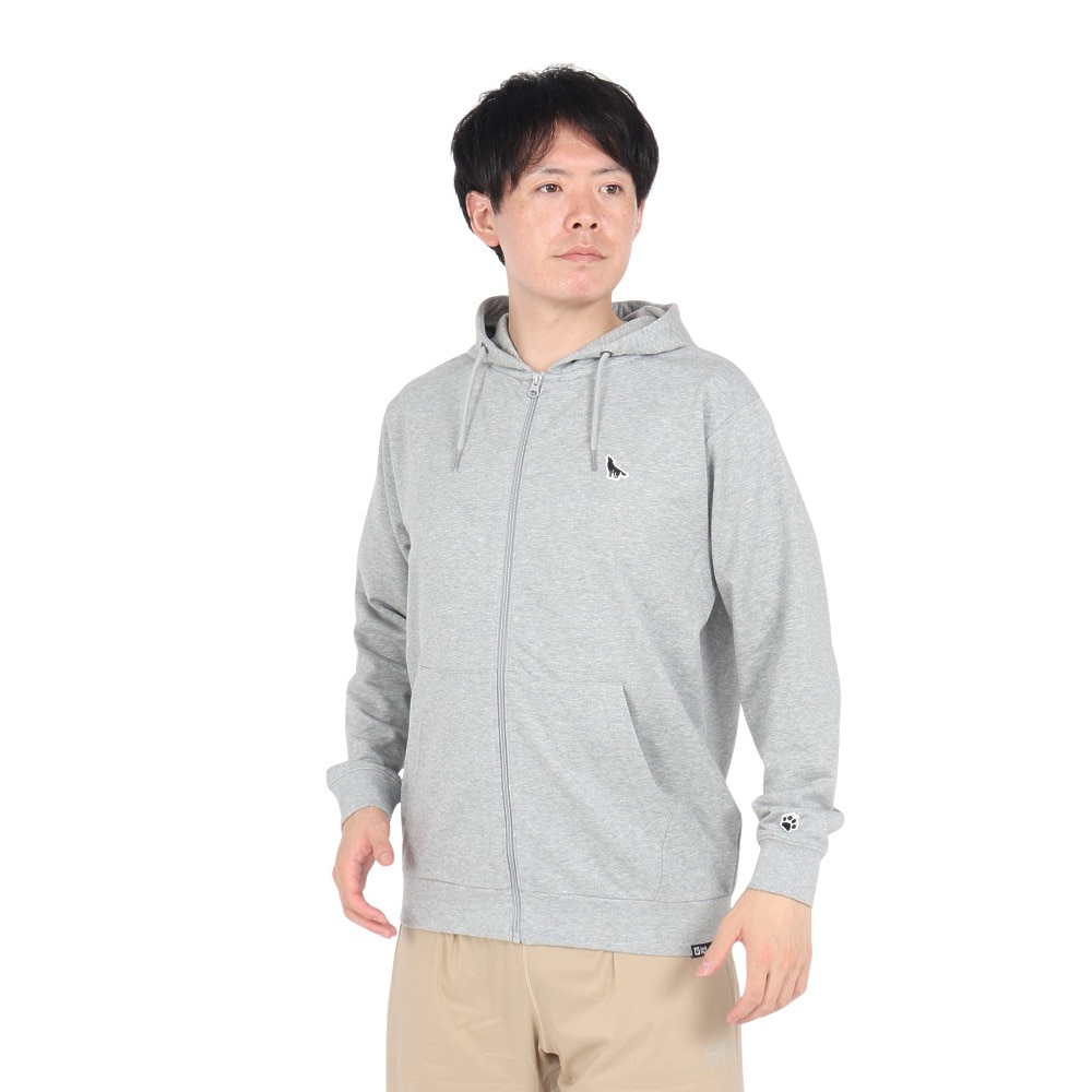 ジャックウルフスキン（JackWolfskin）（メンズ、レディース）ハウリングウルフ ジップパーカー A63211-6203