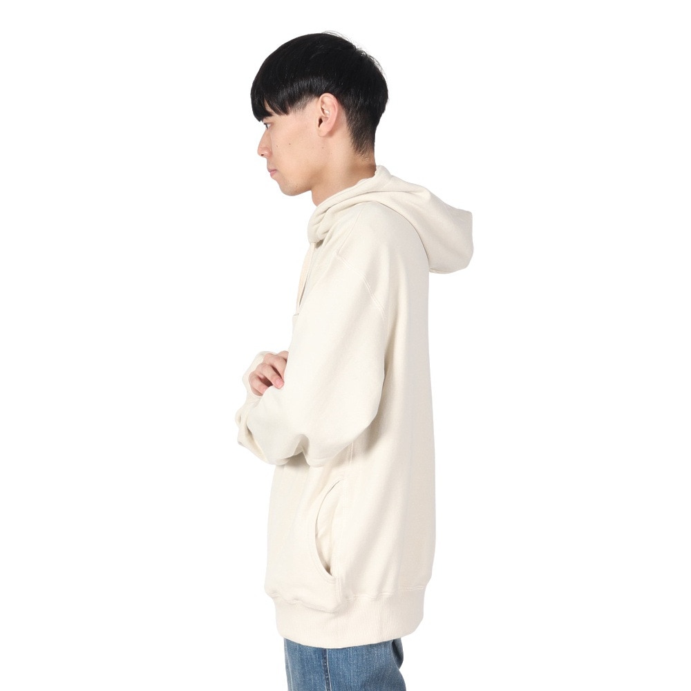 ゴースローキャラバン（GOSLOWCARAVAN）（メンズ）空紡糸裏毛 WIDEスピンドルPKTフーディー 332601 IVY