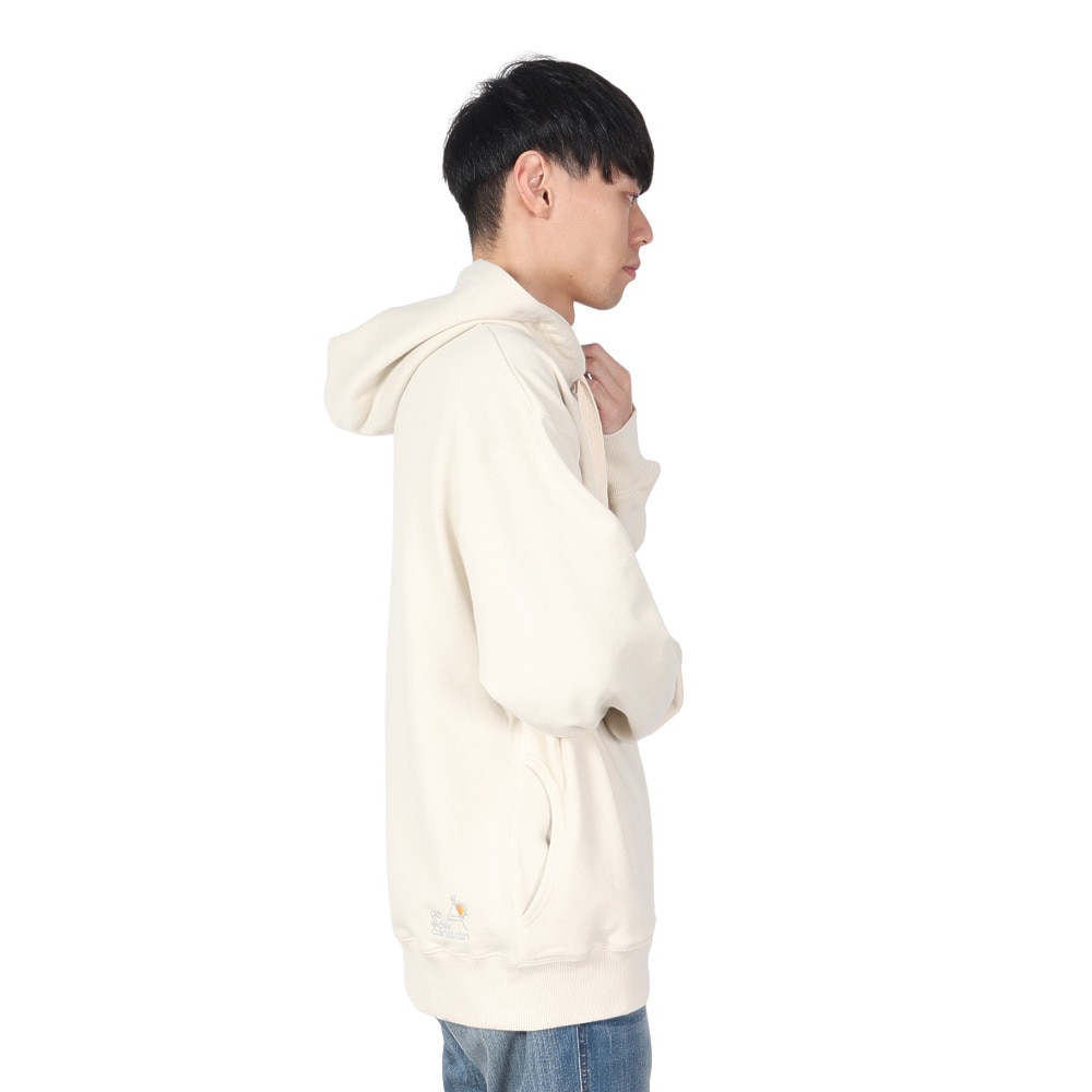 ゴースローキャラバン（GOSLOWCARAVAN）（メンズ）空紡糸裏毛 WIDEスピンドルPKTフーディー 332601 IVY