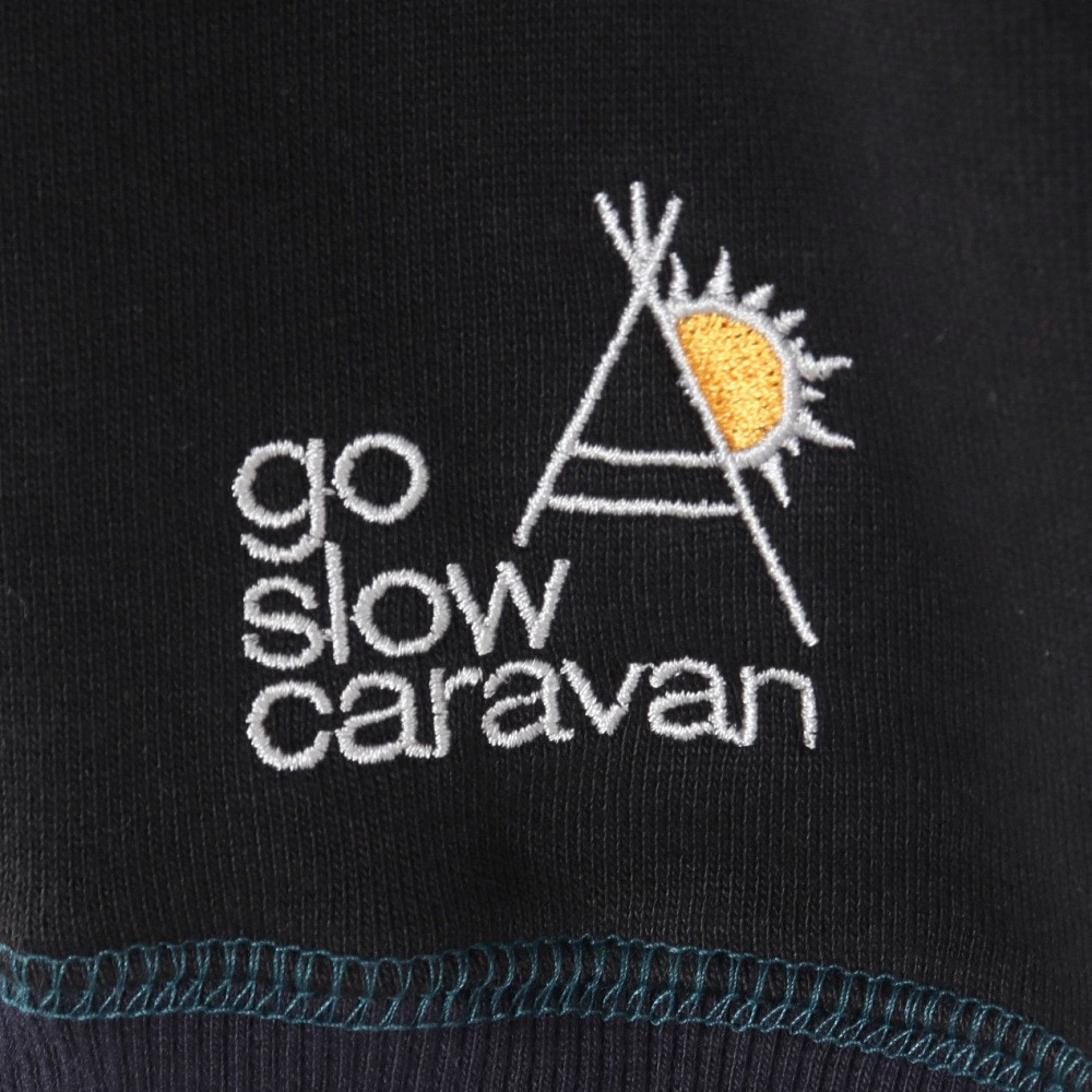 ゴースローキャラバン（GOSLOWCARAVAN）（メンズ）空紡糸裏毛 CRAZY WIDEスピンドルPKTフーディー 332602 CRZ