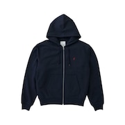 (メンズ)ワンポイント ジップ フーディー スウェット G310-FT-DARK NAVY