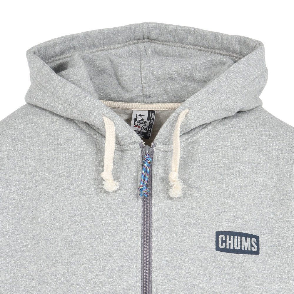 チャムス（CHUMS）（メンズ、レディース）ブービーロゴジップパーカー CH00-1522-G050
