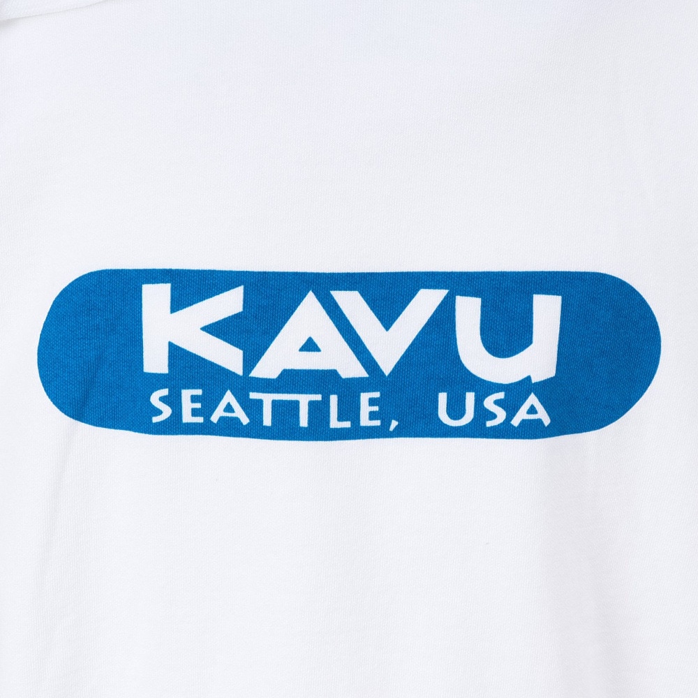 カブー（KAVU）（メンズ）スケートロゴパーカ 19822340ホワイト