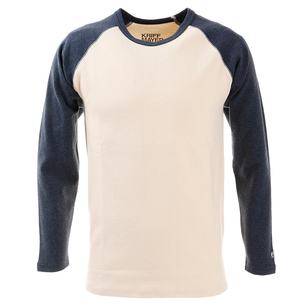  Tシャツ メンズ 長袖 スーパーヘビーリップル 1947202-1298:OFF/NAVY