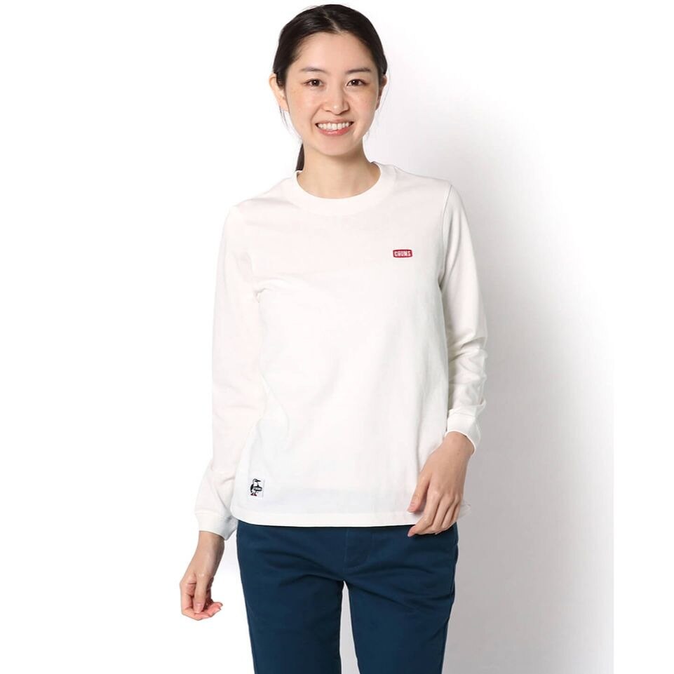  ブービー ロゴ ロングスリーブTシャツ CH01-1830-W001