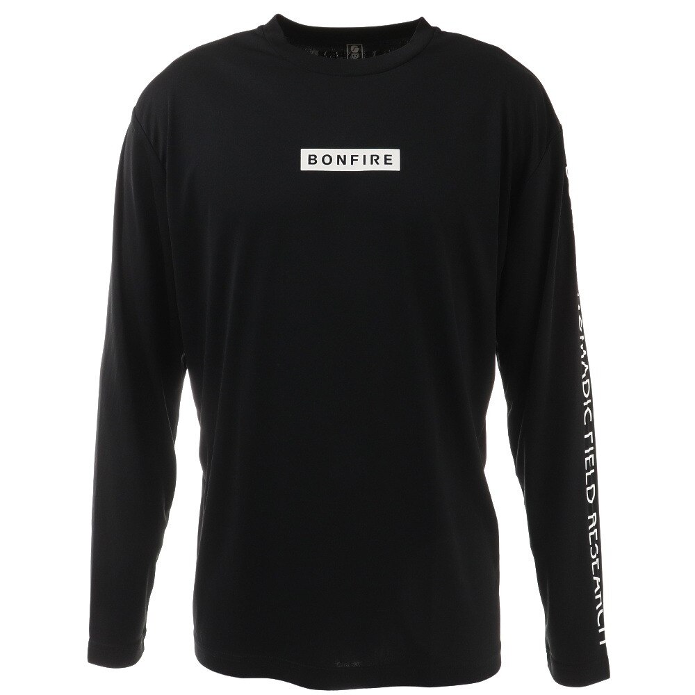  ロゴ長袖Tシャツ 50BNF1SCD2160 BLK
