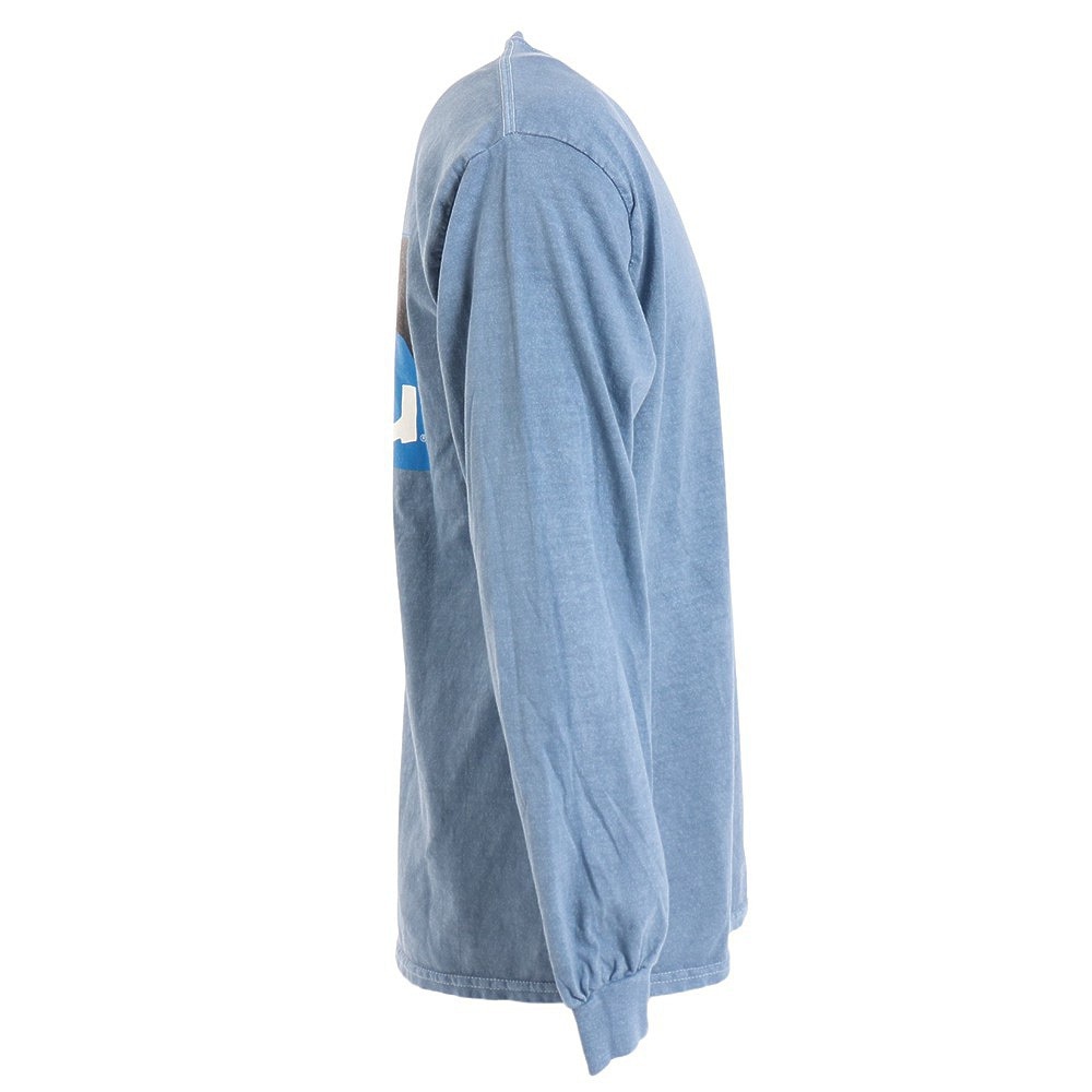 カブー（KAVU）（メンズ）アウトドア トレッキング ワシントンマップ コットン 長袖Tシャツ 19821714 BLU