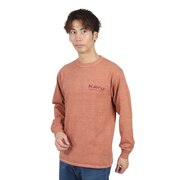 カブー（KAVU）（メンズ）ワシントンマップ ロングスリーブTシャツ 長袖 19821714 ORG オレンジ