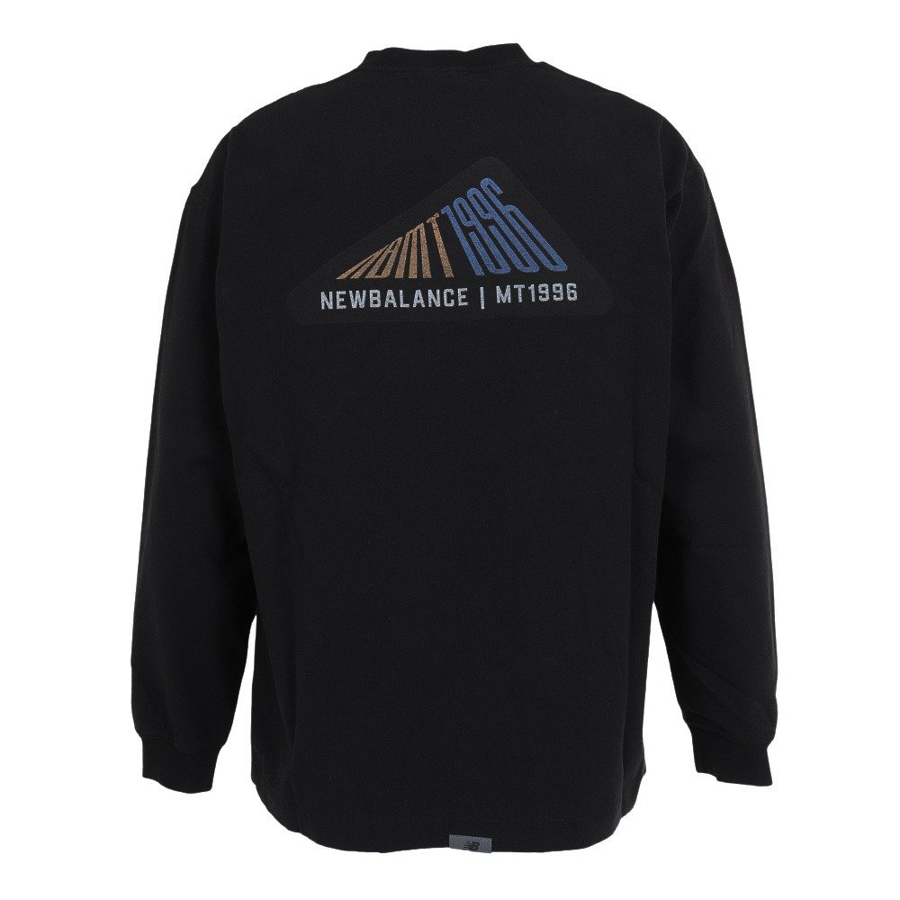 ニューバランス（new balance）（メンズ）MT1996 グラフィック 長袖Tシャツ JMTL2066BK