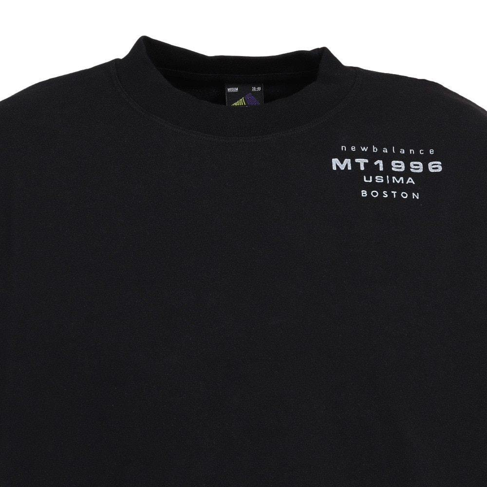 ニューバランス（new balance）（メンズ）MT1996 グラフィック 長袖Tシャツ JMTL2066BK