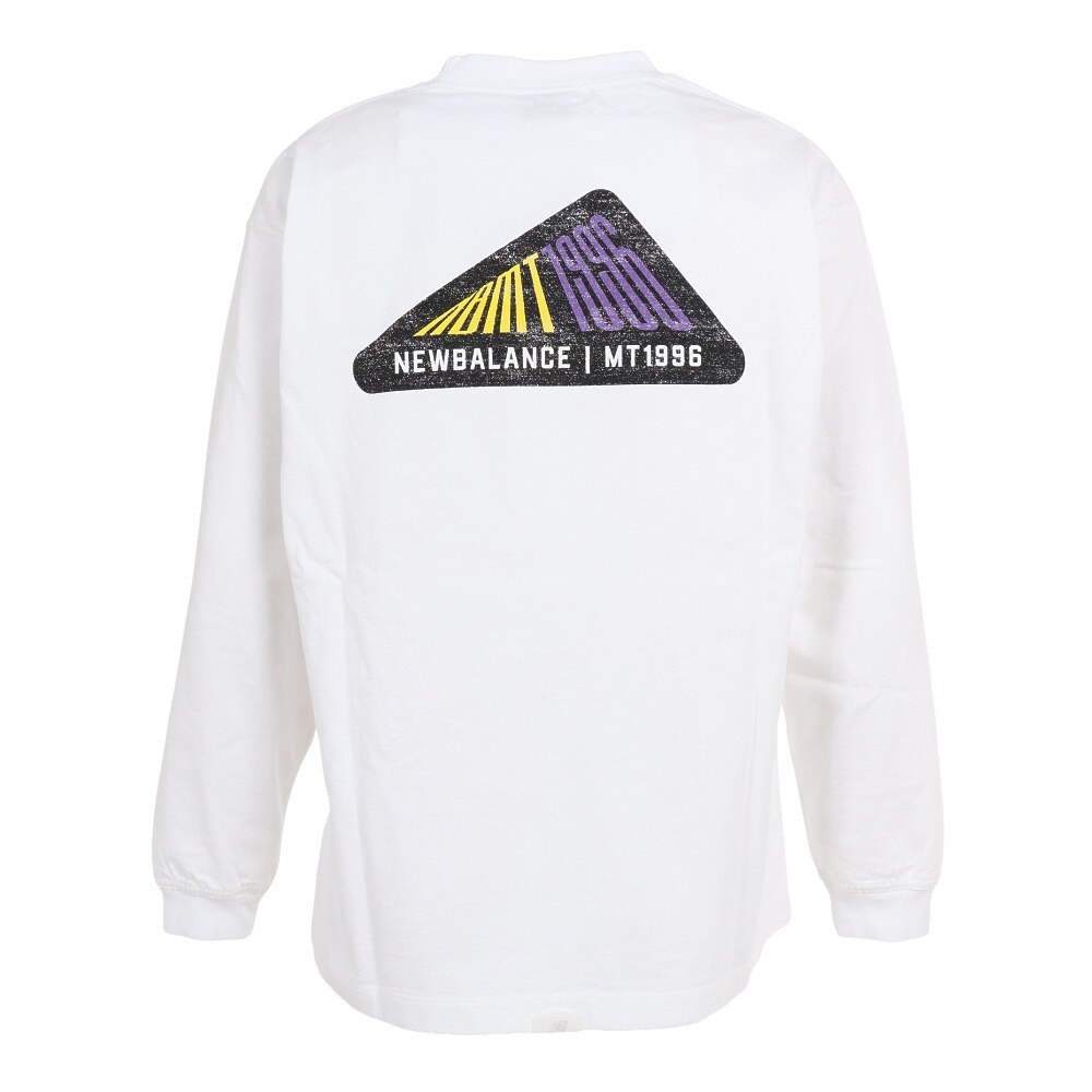 ニューバランス（new balance）（メンズ）MT1996 グラフィック 長袖Tシャツ JMTL2066WT