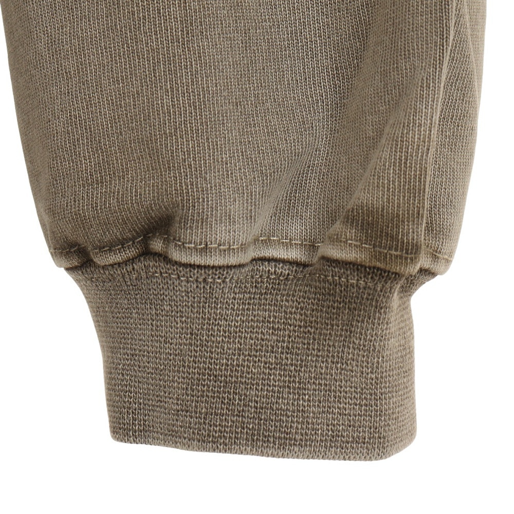 クリフメイヤー（KRIFF MAYER）（メンズ）長袖Tシャツ ロンT ピグメント 胸ポケットタフロンT 2233108-69:KHAKI カーキ 春 トップス モックネック 綿100