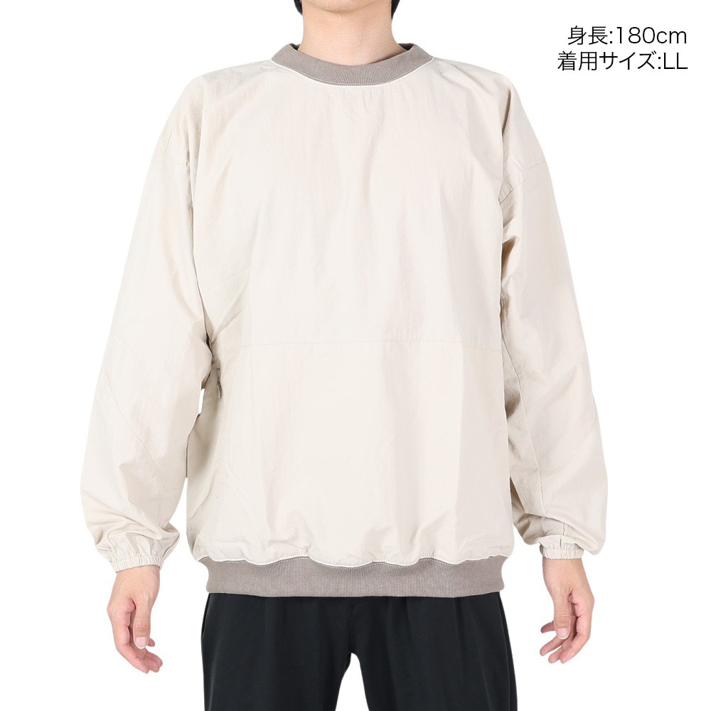 クリフメイヤー（KRIFF MAYER）（メンズ、レディース）長袖Tシャツ ロンT クリーネスクルーネックTシャツ 2237803-9:NATURAL ベージュ 春 トップス ユニセックス