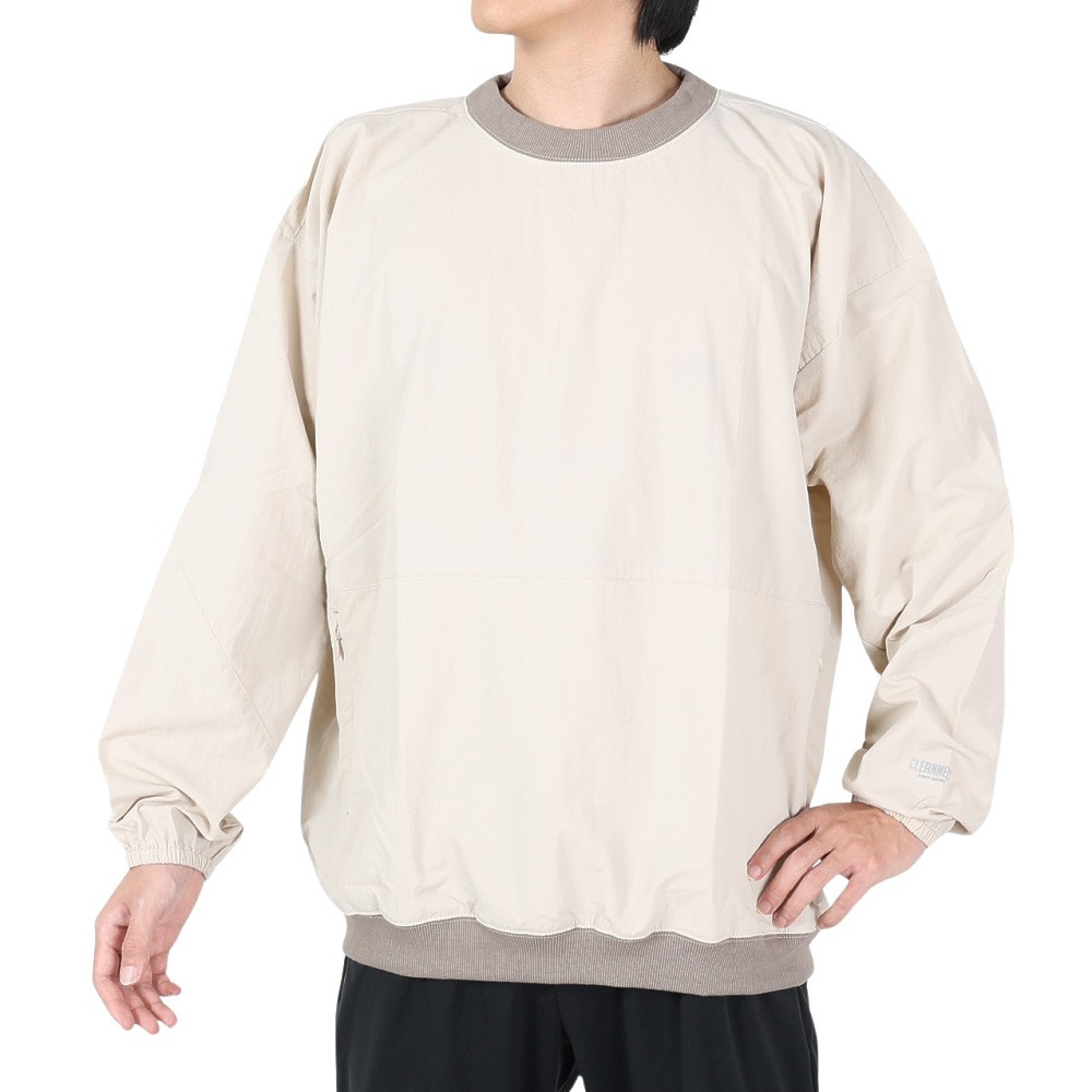 クリフメイヤー（KRIFF MAYER）（メンズ、レディース）長袖Tシャツ ロンT クリーネスクルーネックTシャツ 2237803-9:NATURAL ベージュ 春 トップス ユニセックス