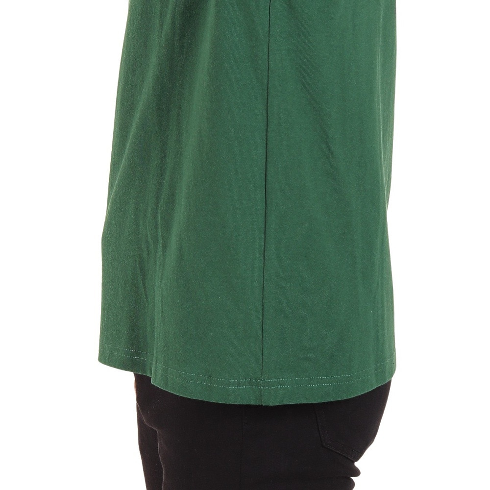 チャムス（CHUMS）（メンズ）長袖Tシャツ ロンT ブービーロゴTシャツ CH01-2275-M080 グリーン バックプリント 綿100