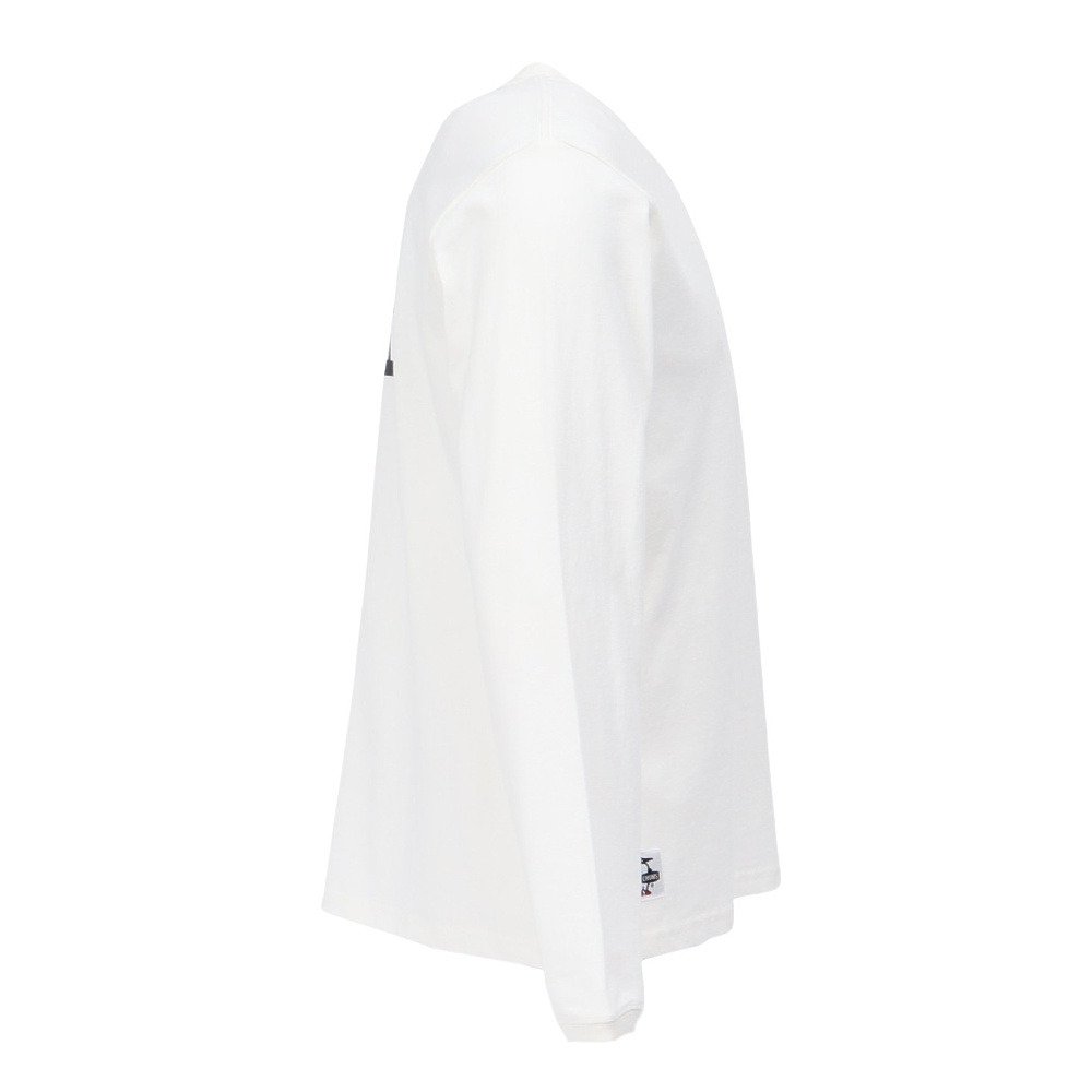 チャムス（CHUMS）（メンズ）長袖Tシャツ ロンT ブービーロゴTシャツ CH01-2275-W001 ホワイト バックプリント 綿100