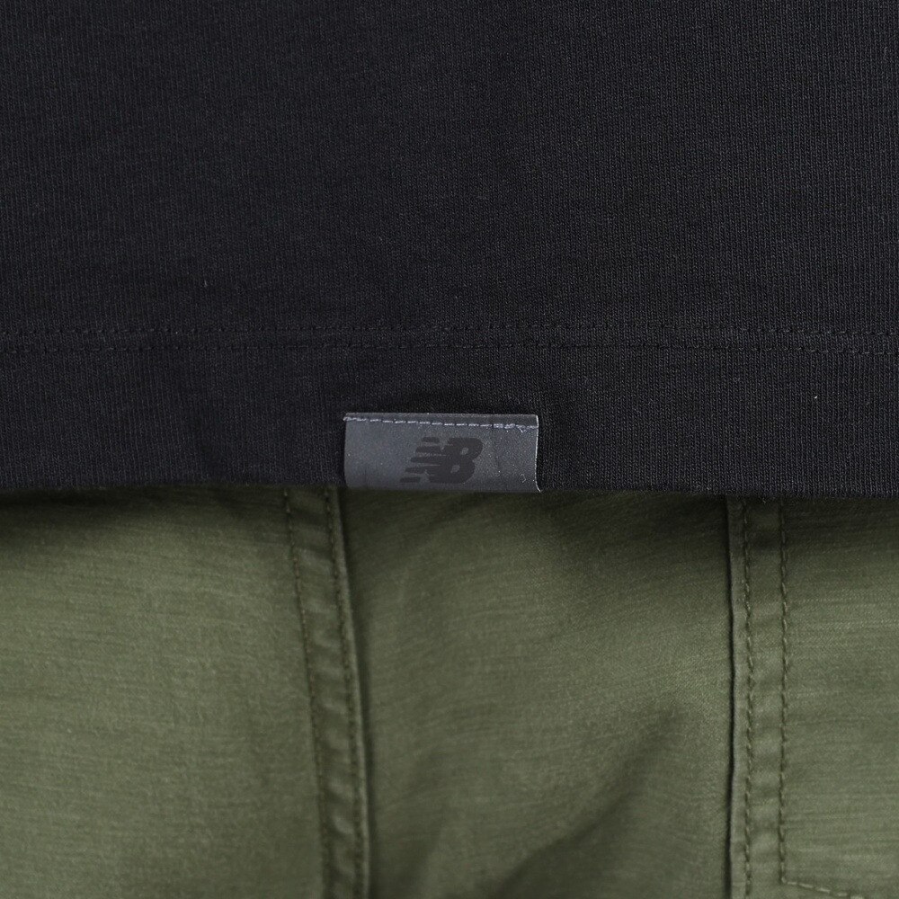 ニューバランス（new balance）（メンズ）長袖Tシャツ ロンT MT1996 グラフィックロングスリーブTシャツ AMT35014-BK ブラック